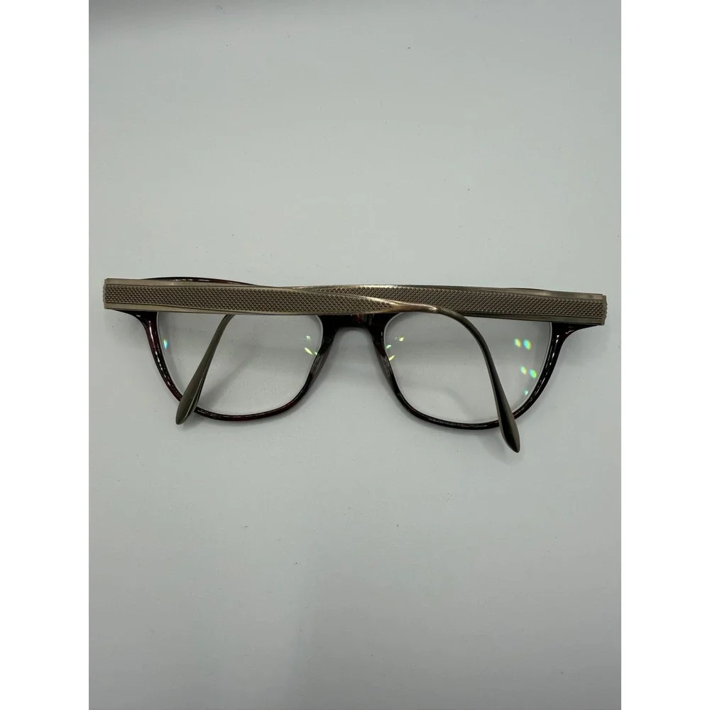 SEE Eyewear 4718 Tortoise Titanium Cat Eye Eyeglasses Frames Hand Made in Japan